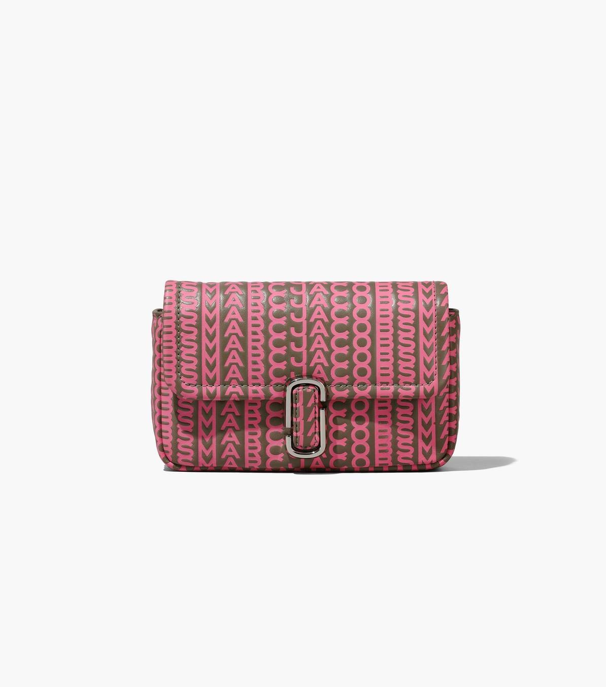 Marc Jacobs The J Marc Mini Leather Shoulder Bag Pink