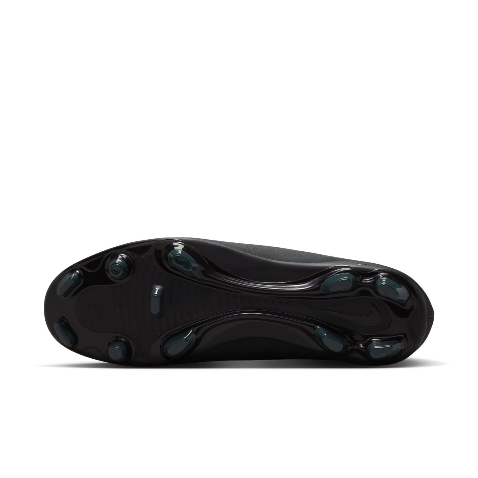 Nike Zoom Vapor‎ 16 Club Fg/Mg Mens Size 13 Black-Deep Jungle FQ8441-002 New Nike Mercurial Vapor 16 Club MG Black / Deep Jungle - Aug  main image 2