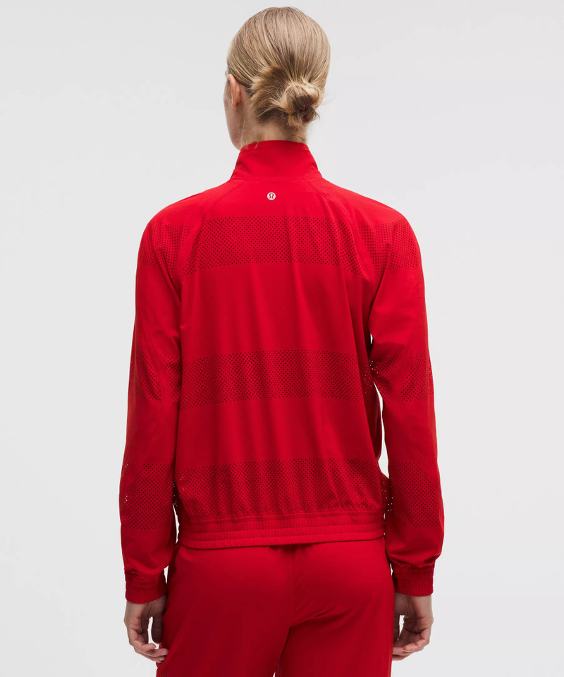 Adapted State Track Jacket *Perforated Stripe 3