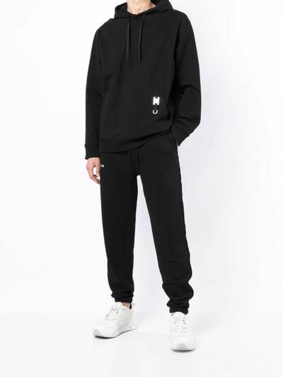 Helmut Lang logo-print track pants outlook