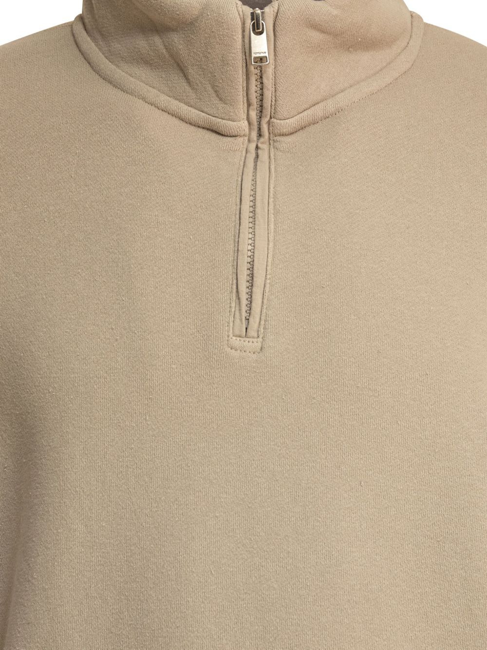 high-neck half-zip sweatshirt - 4