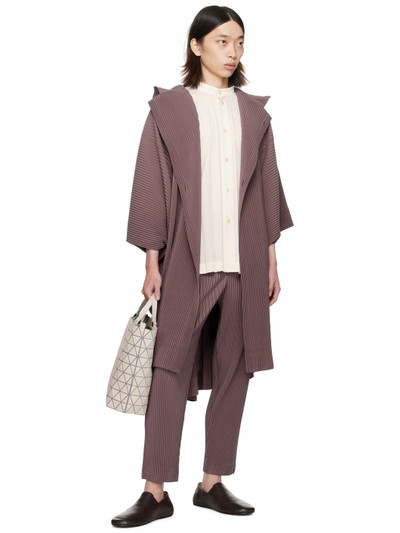 ISSEY MIYAKE Purple Monthly Color January Coat outlook