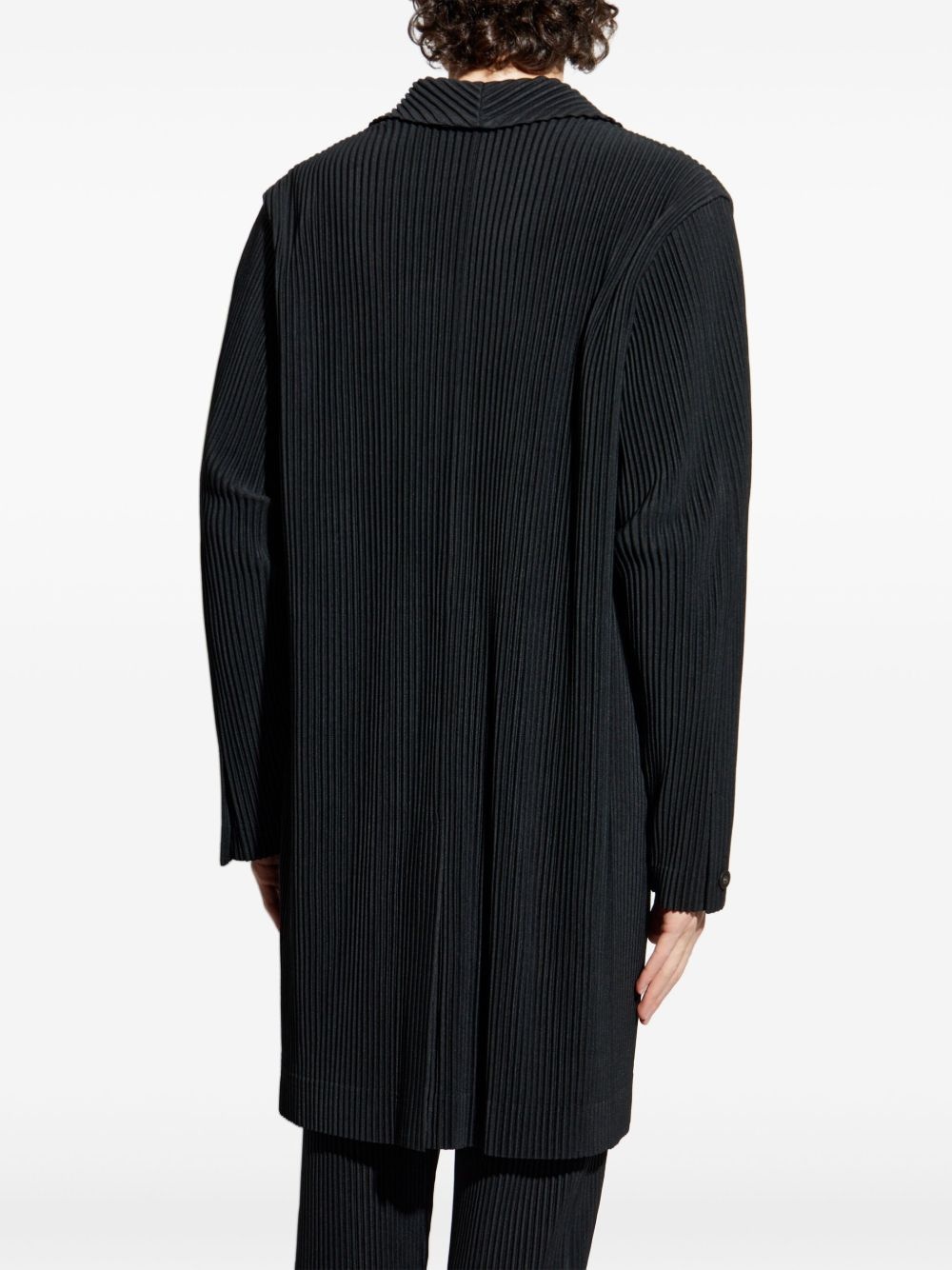 pleated coat - 4