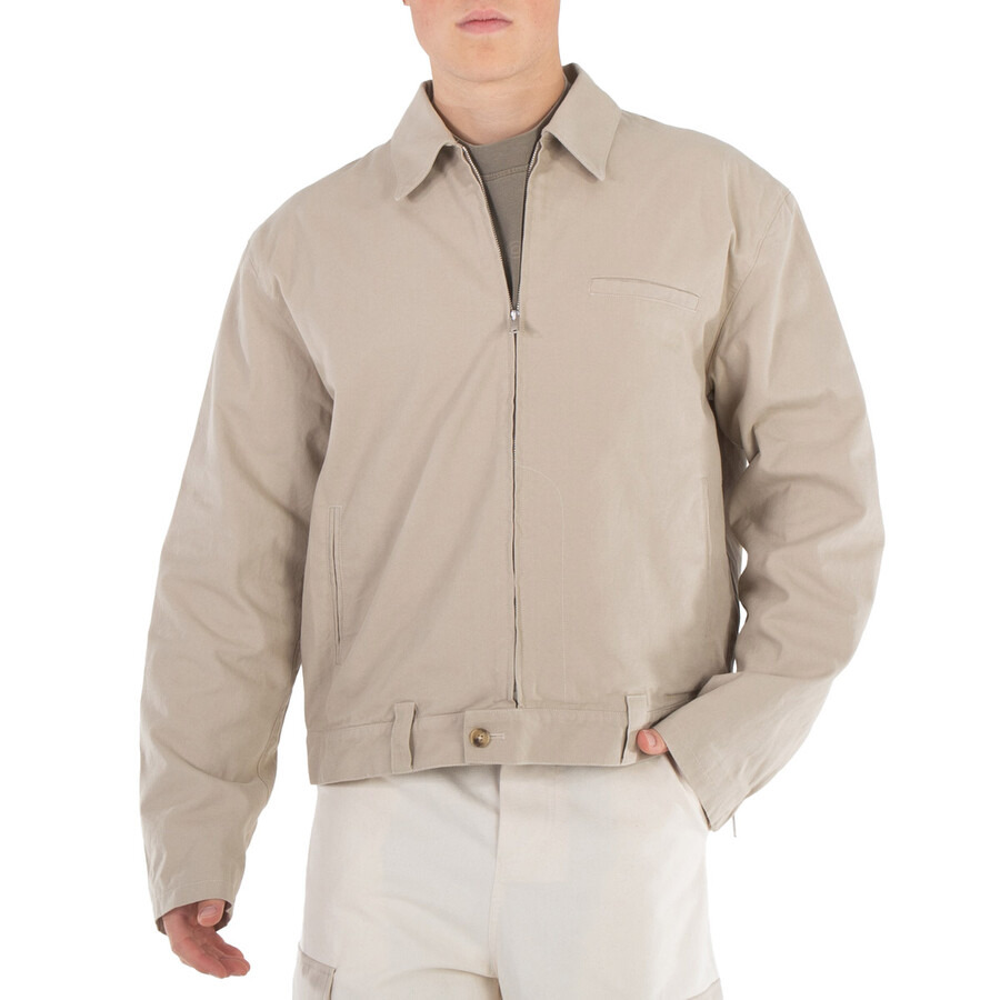 Ambush Beige Zip-Up Long Sleeved Overshirt - 4