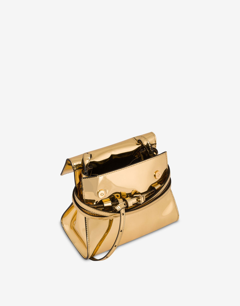 Moschino MOSCHINO TIE ME SMALL HAND BAG outlook