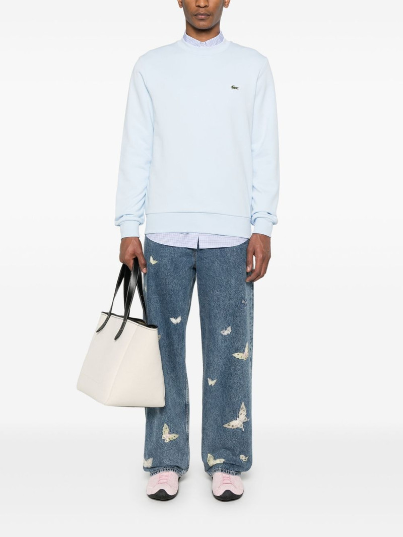 LACOSTE embroidered-motif sweatshirt outlook
