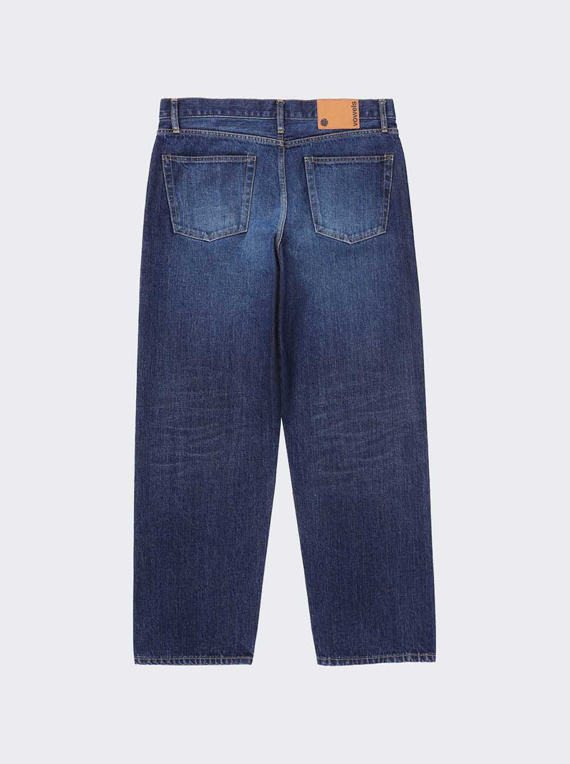 vowels Baggy Denim Jeans Petit Blue outlook