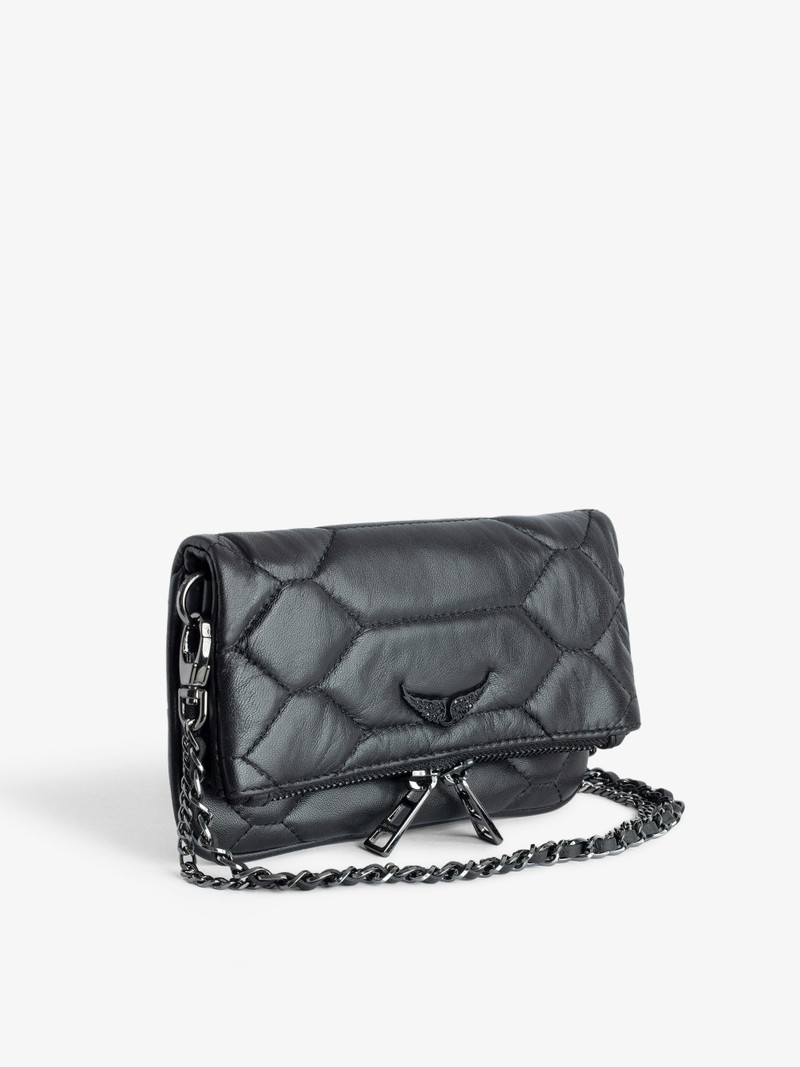 Rock Nano Quilted Leather Clutch 3