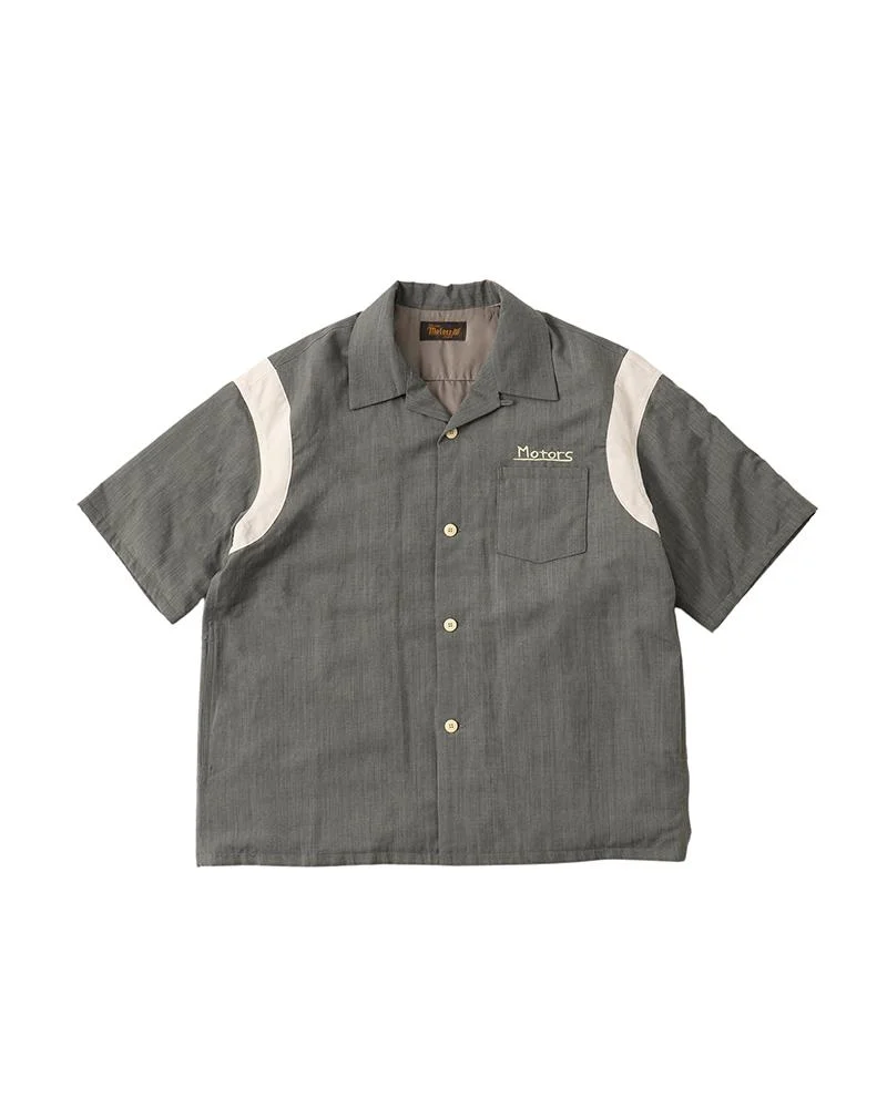 WALLIS DOWN SHIRT S/S GREY - 1