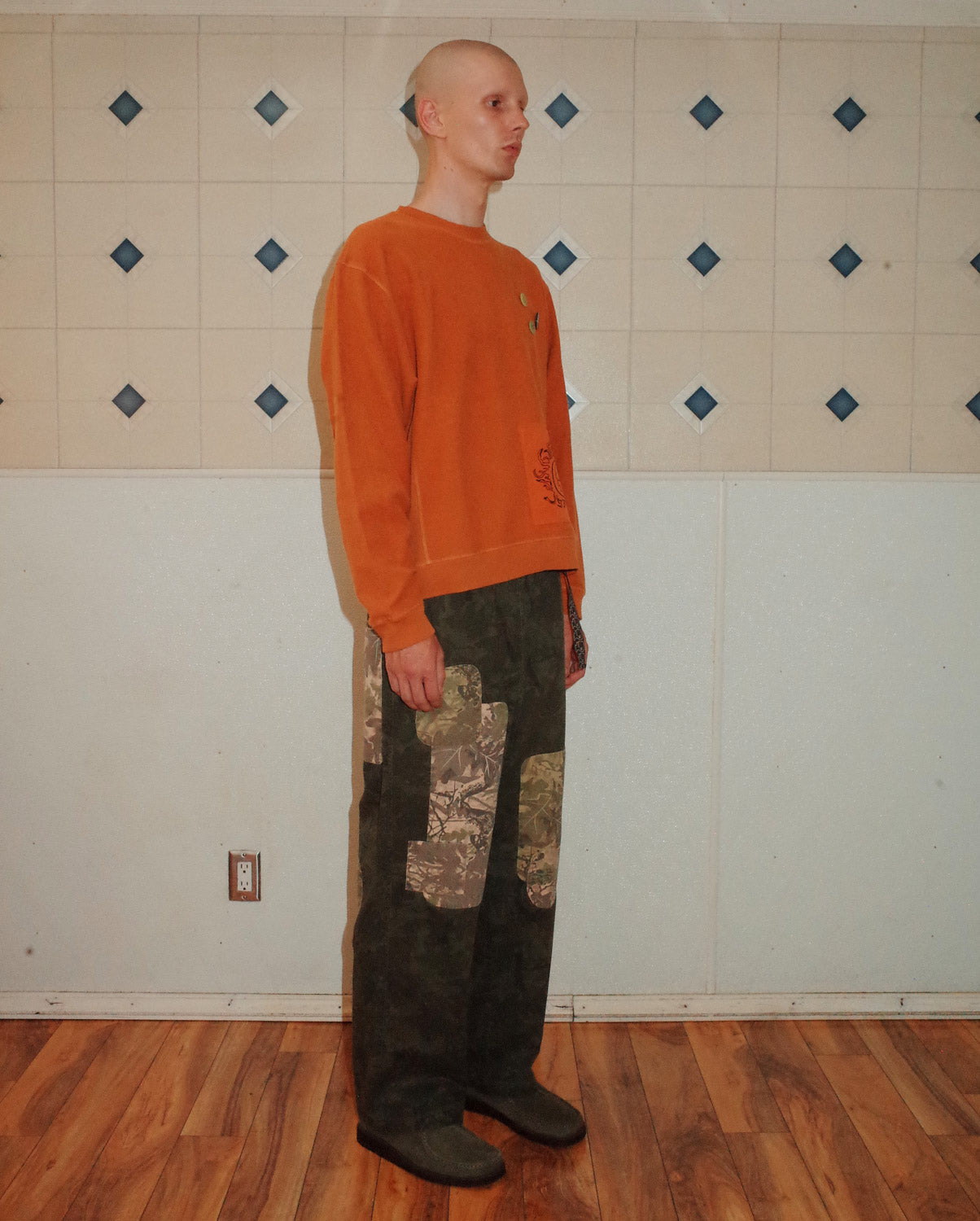 Patchwork Climber Pant - Leaf Camo - 7