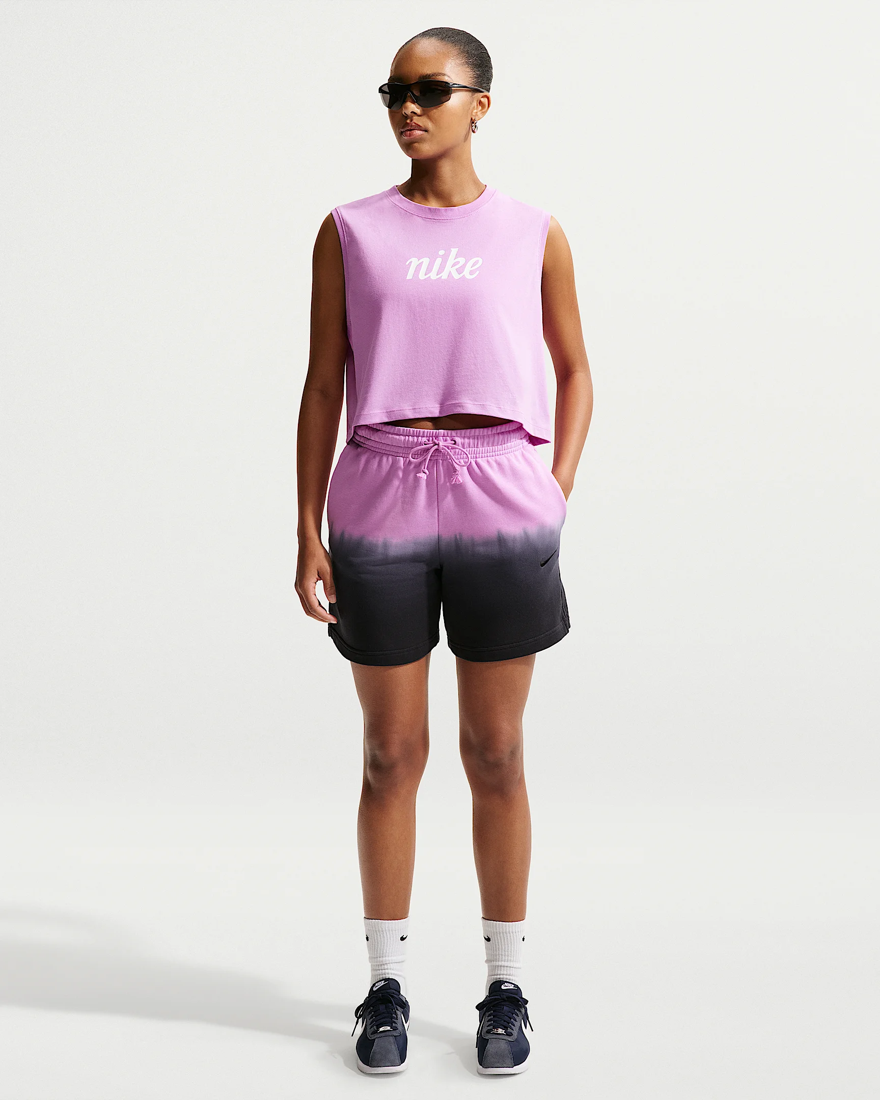 Nike Sportswear Phoenix Fleece Women's Mid-Rise Shorts - 1