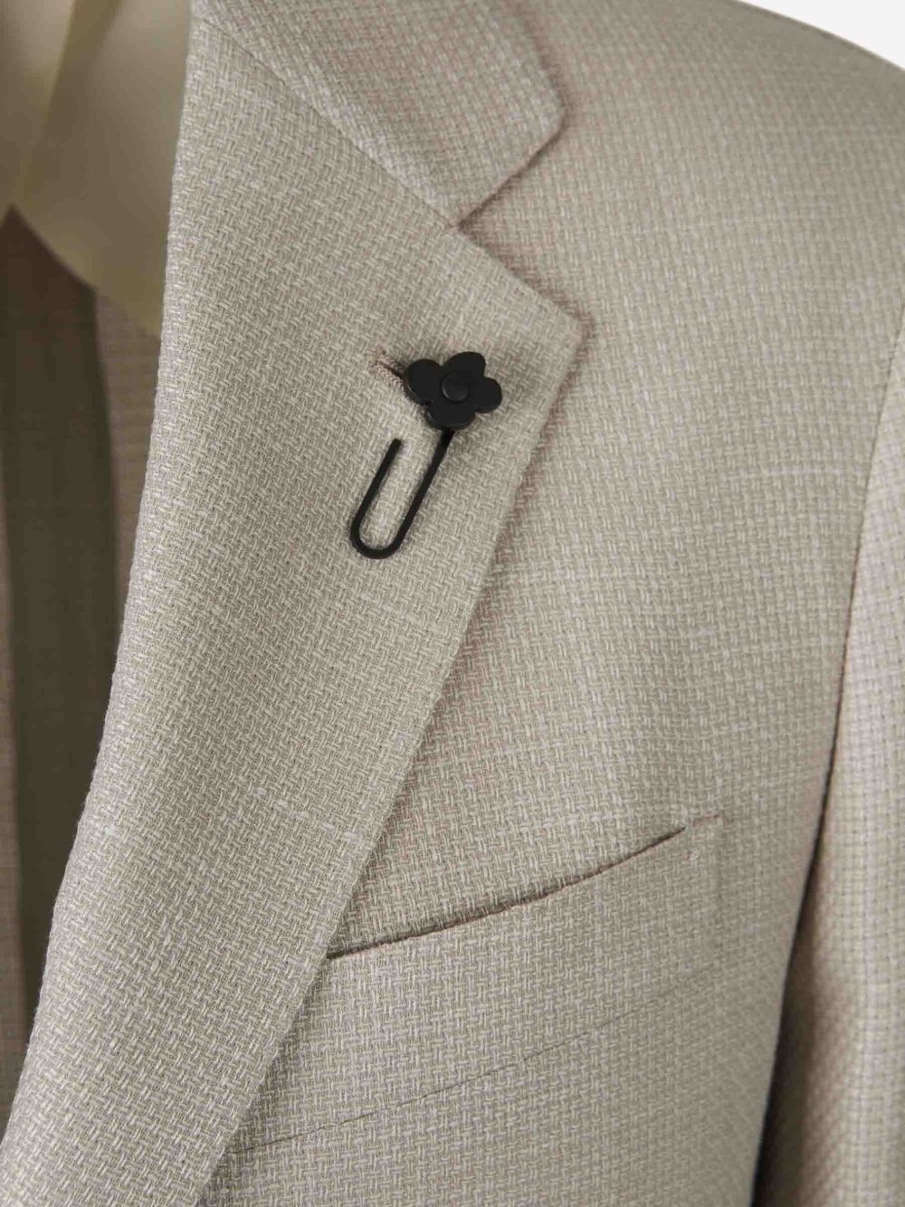 basketweave blazer - 3