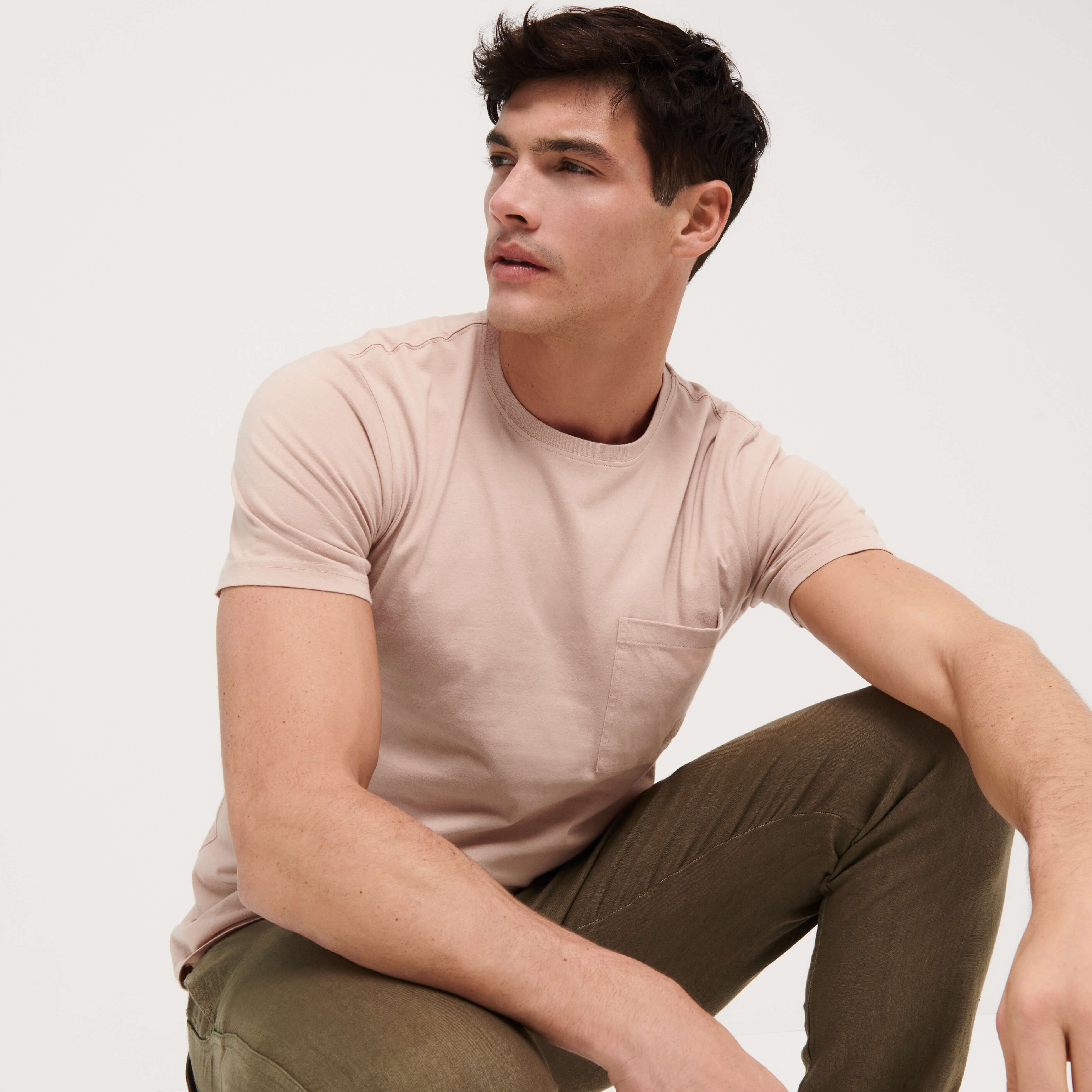 Men Organic T-Shirt Natural Dye - 7