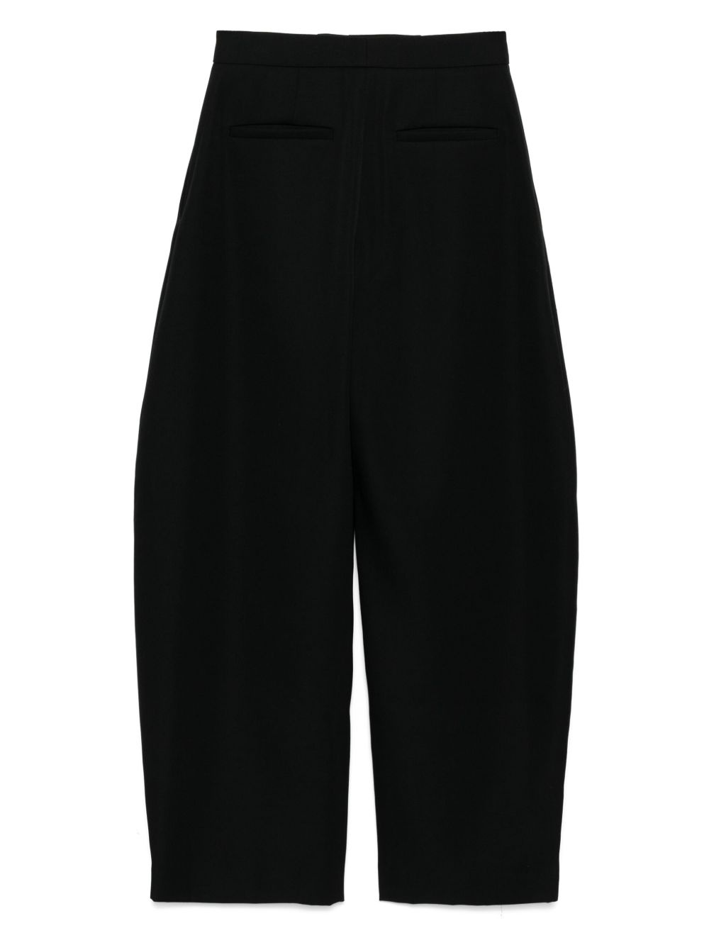 high-rise wool pants - 2