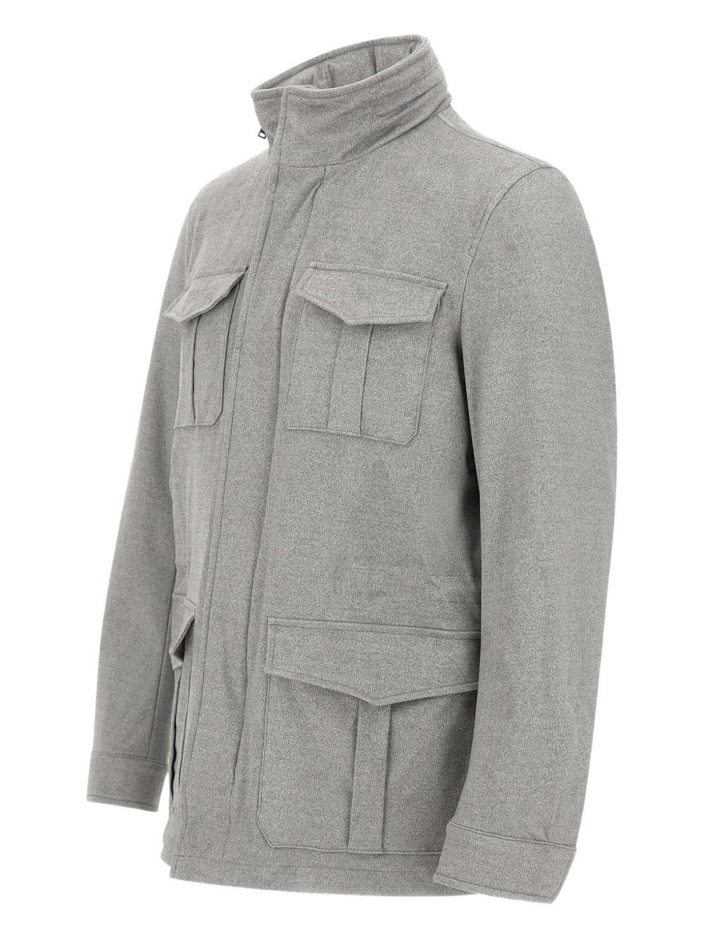 multi-pocket field jacket - 3