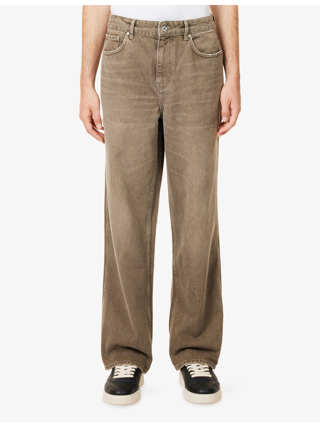 Baggy Straight-Leg Denim Jeans - 3