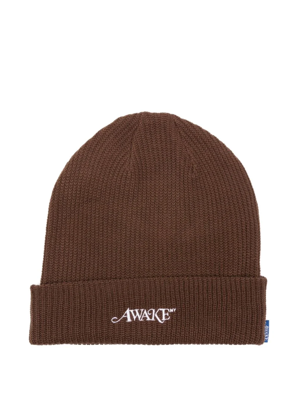 logo-embroidered beanie - 1