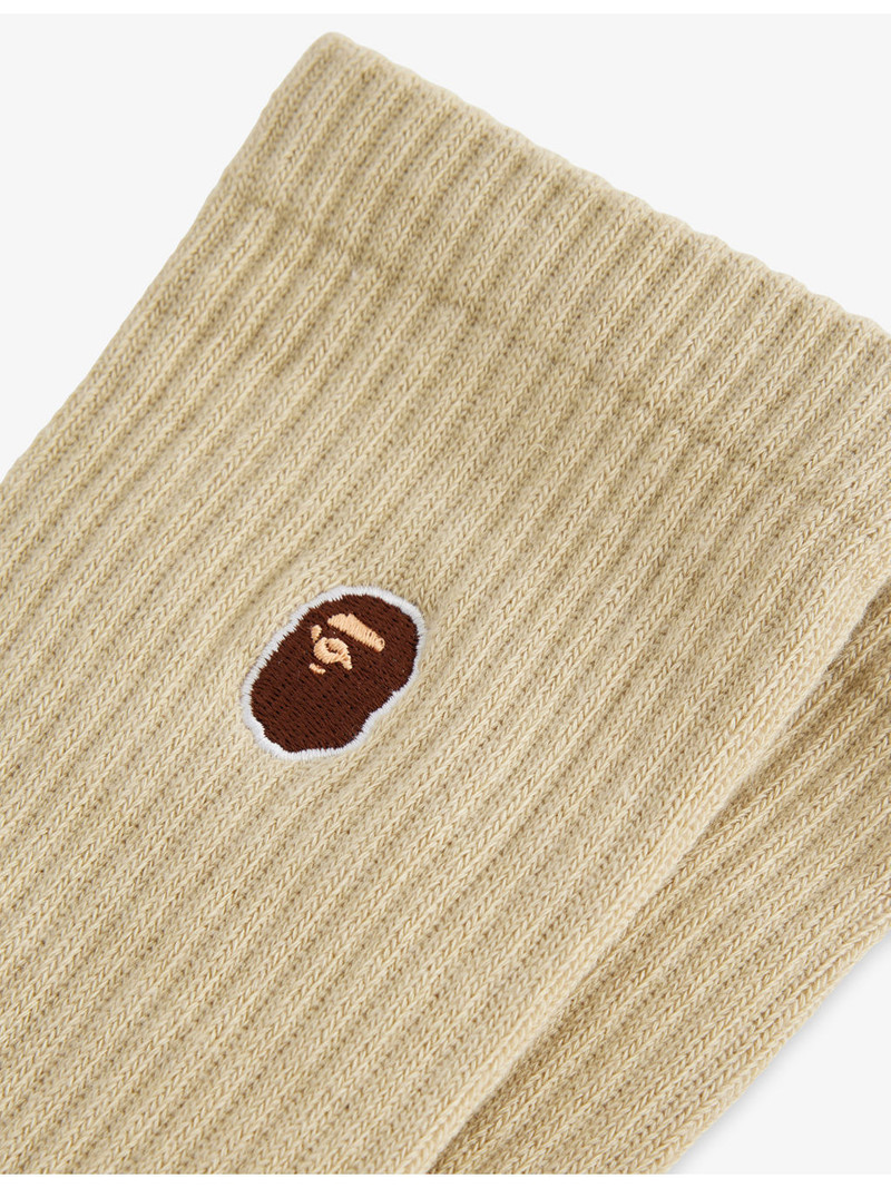 A BATHING APE® B-One Point Cotton-Blend Crew Socks outlook