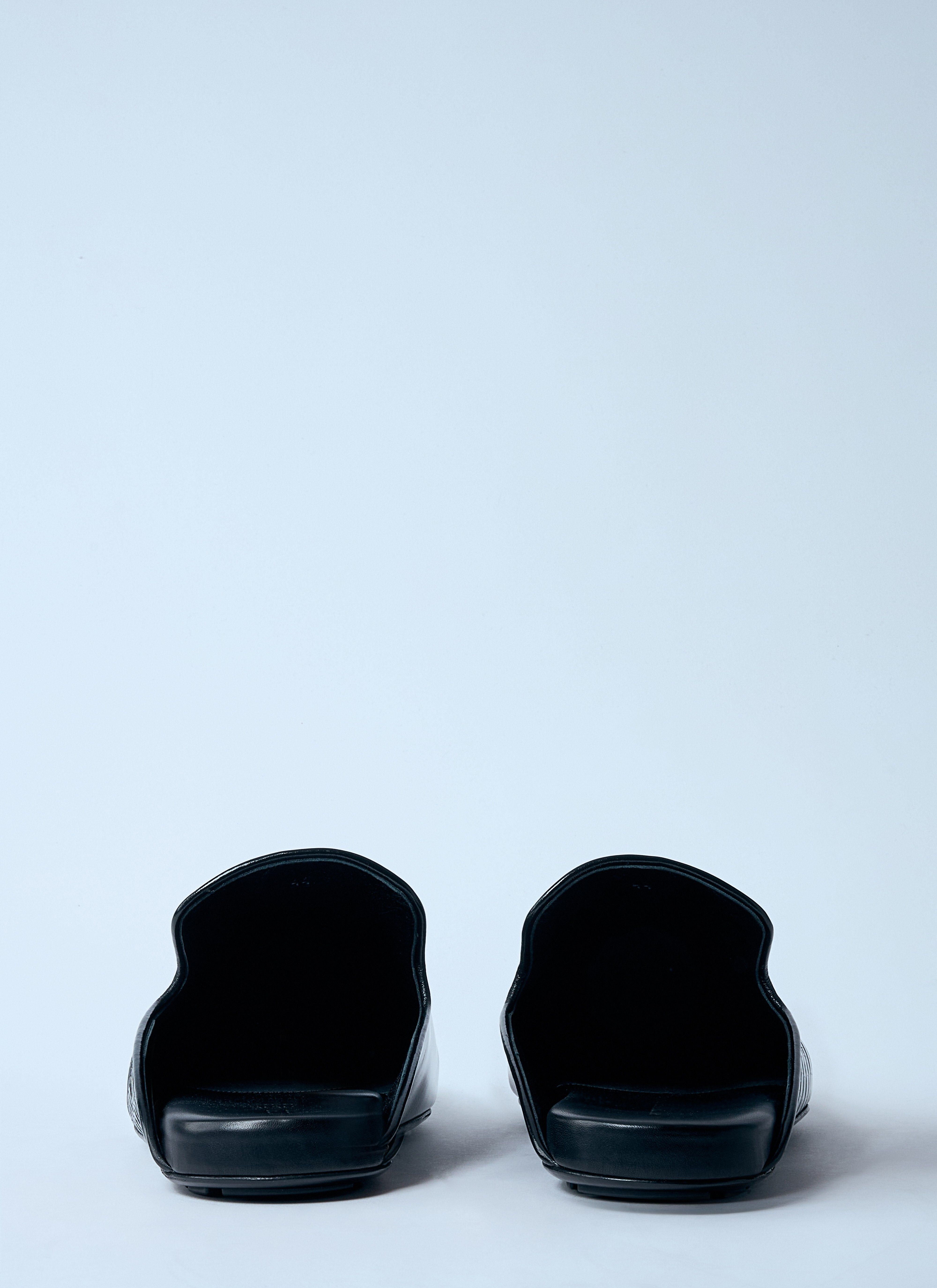 Bottega Veneta Men Roma Leather Mules - 6
