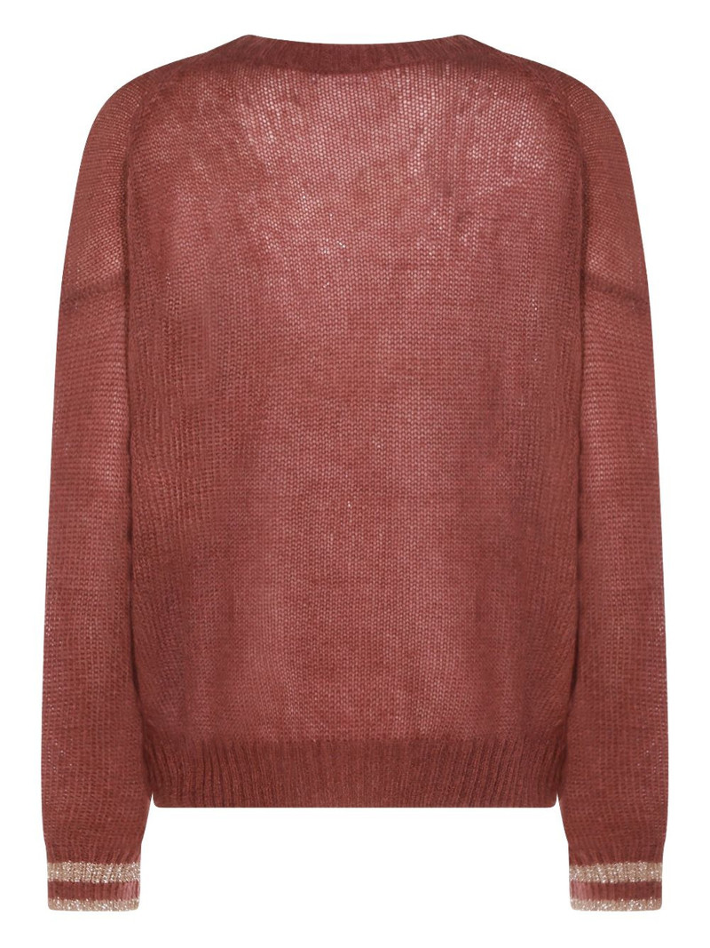 Brunello Cucinelli striped cuff knitwear outlook