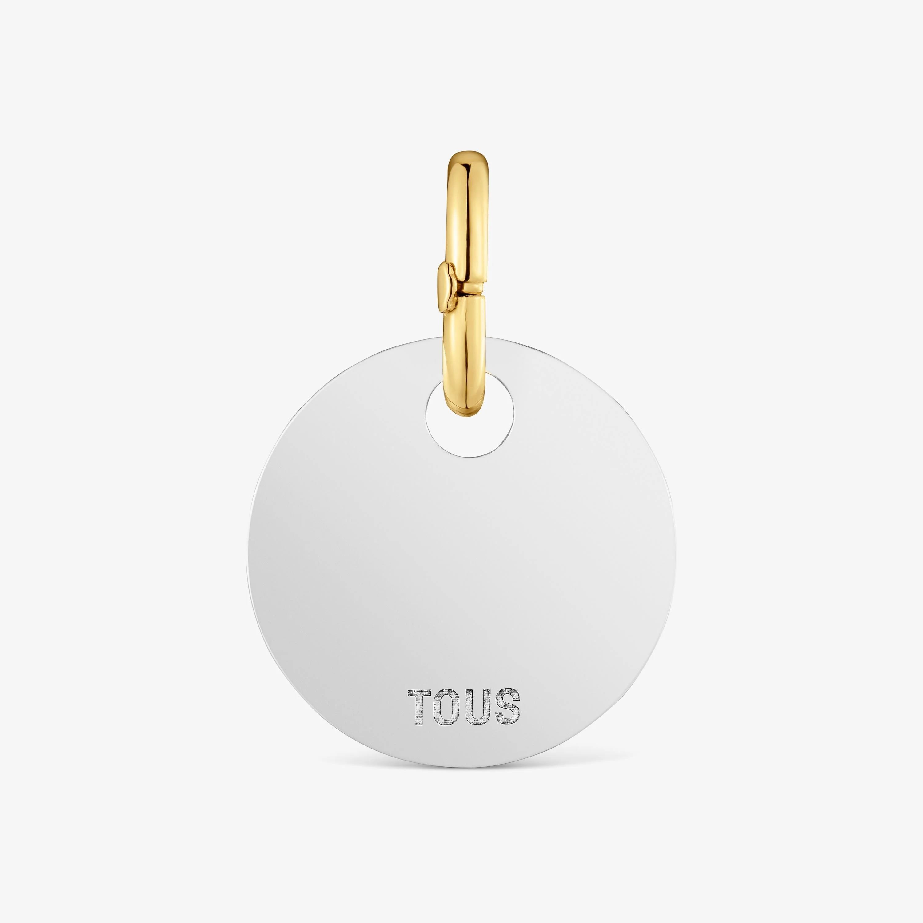 23 mm two-tone Medallion pendant TOUS Unlock - 1