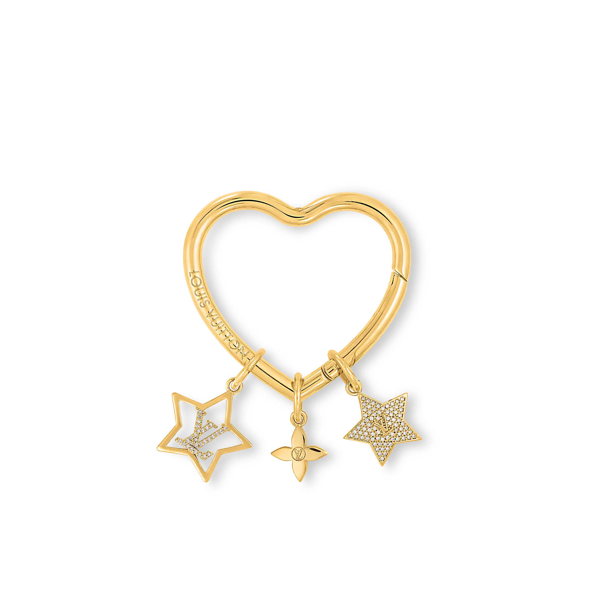 Constellation Heart Bag Charm - 1
