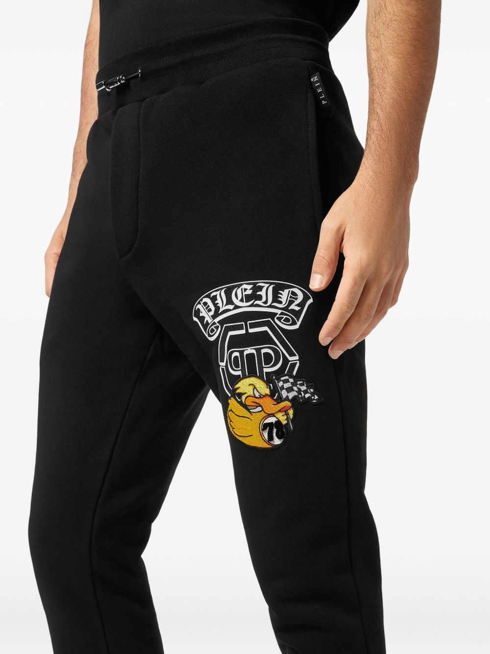 logo-print track pants - 4