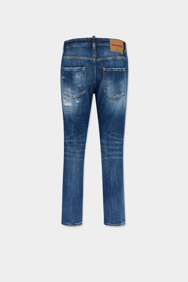 DSQUARED2 MEDIUM RIPPED WASH TEDDY JEANS outlook
