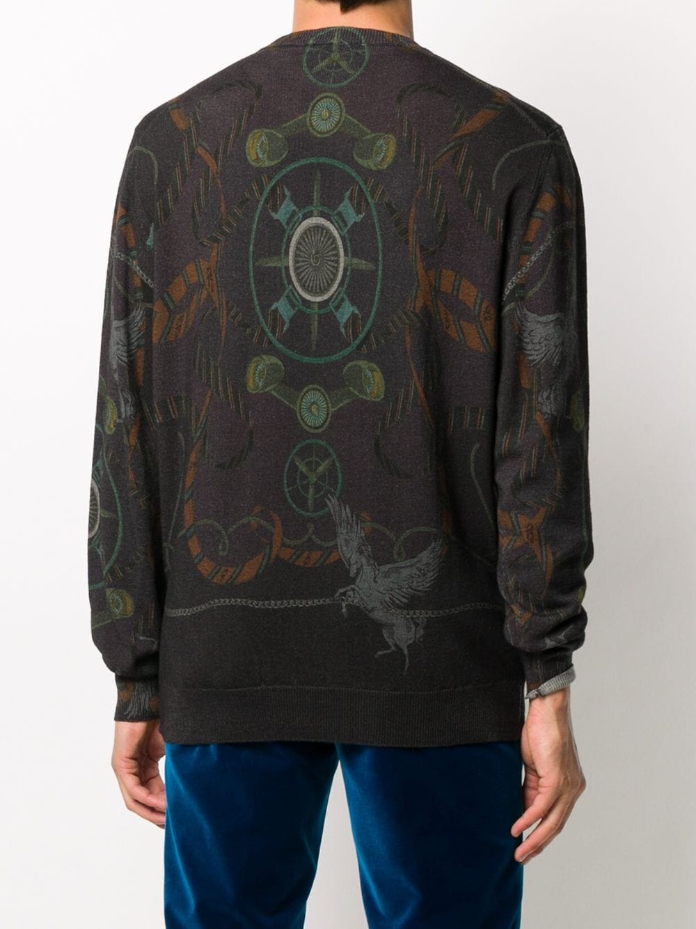 Pegaso-print sweatshirt - 4