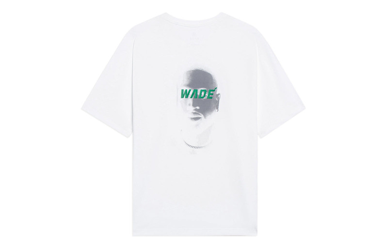 Li-Ning Li-Ning Way Of Wade Graphic T-shirt 'White' AHST021-3 outlook