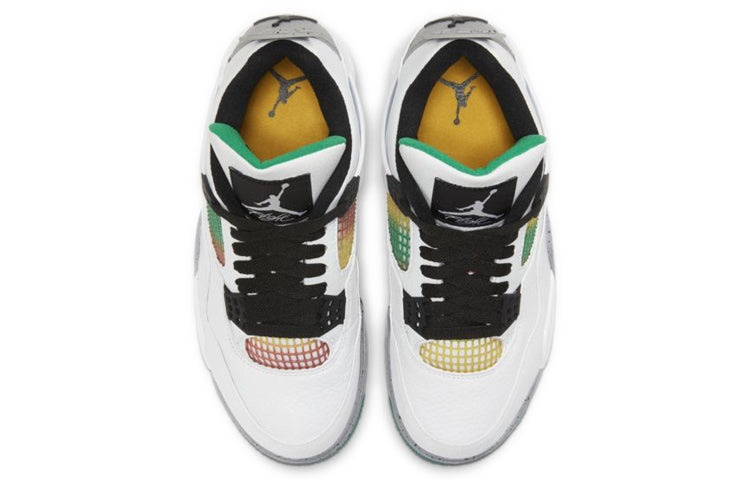 (WMNS) Air Jordan 4 Retro 'Rasta' AQ9129-100 - 4