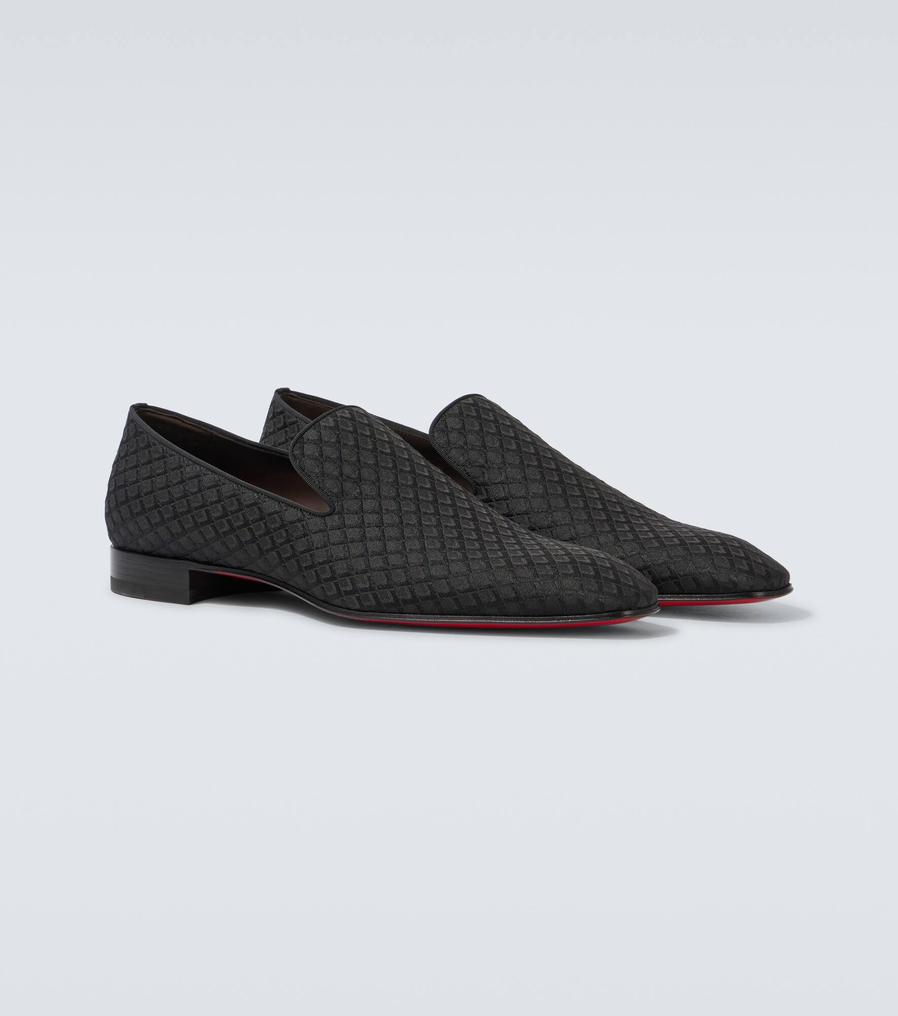 Dandelion jacquard loafers - 5