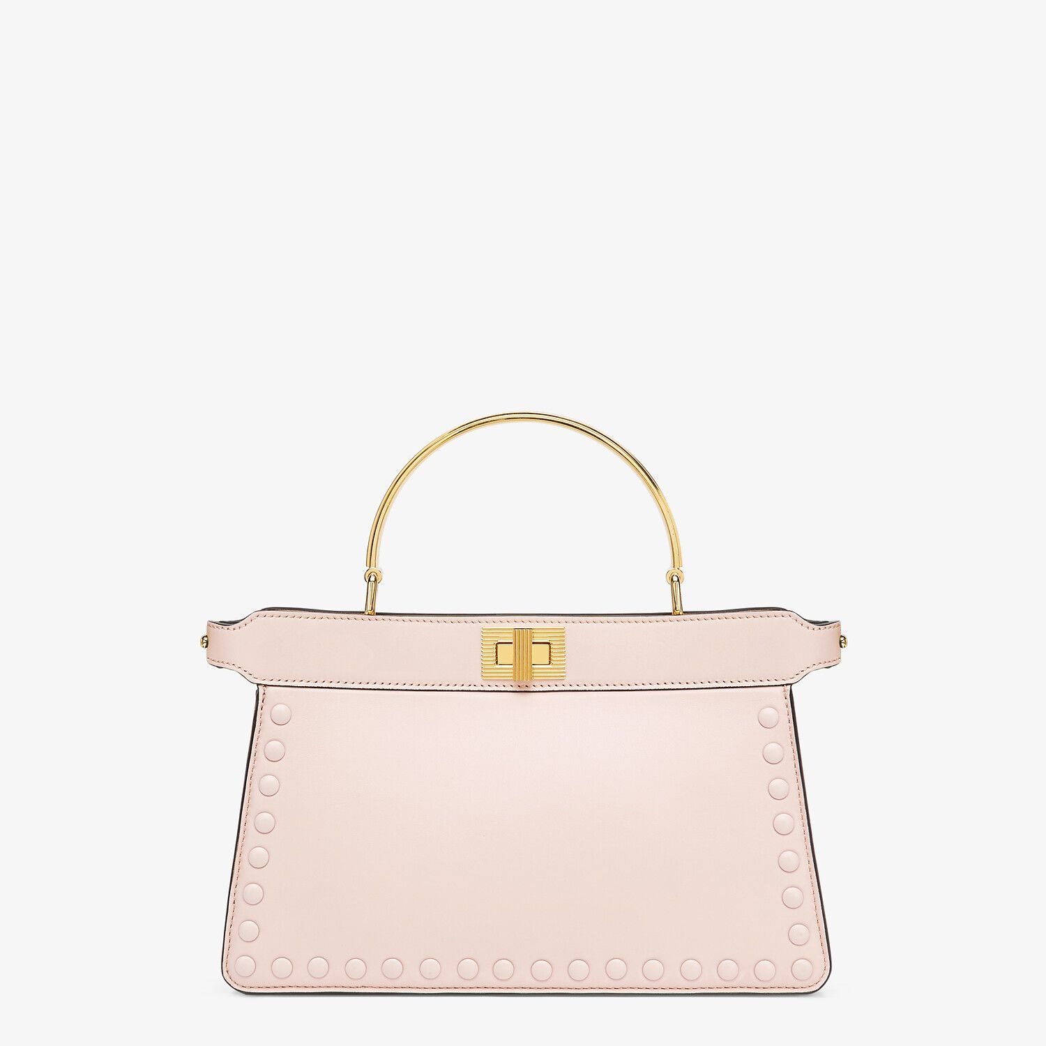 Pink leather bag - 1