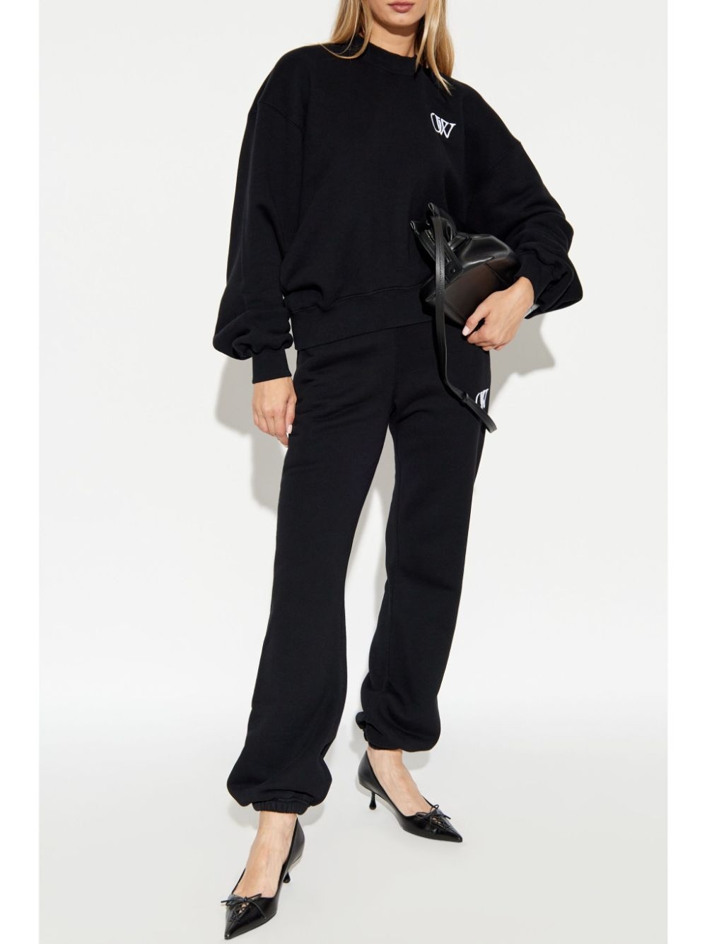 logo-embroidered track pants - 2