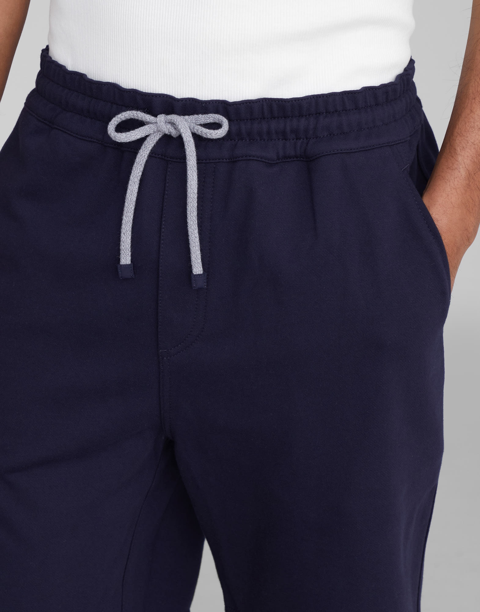 Techno cotton French terry Bermuda shorts - 3