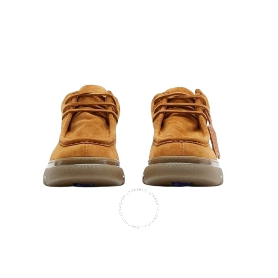 Burberry Suede Creeper Mid Derby Shoes - 2