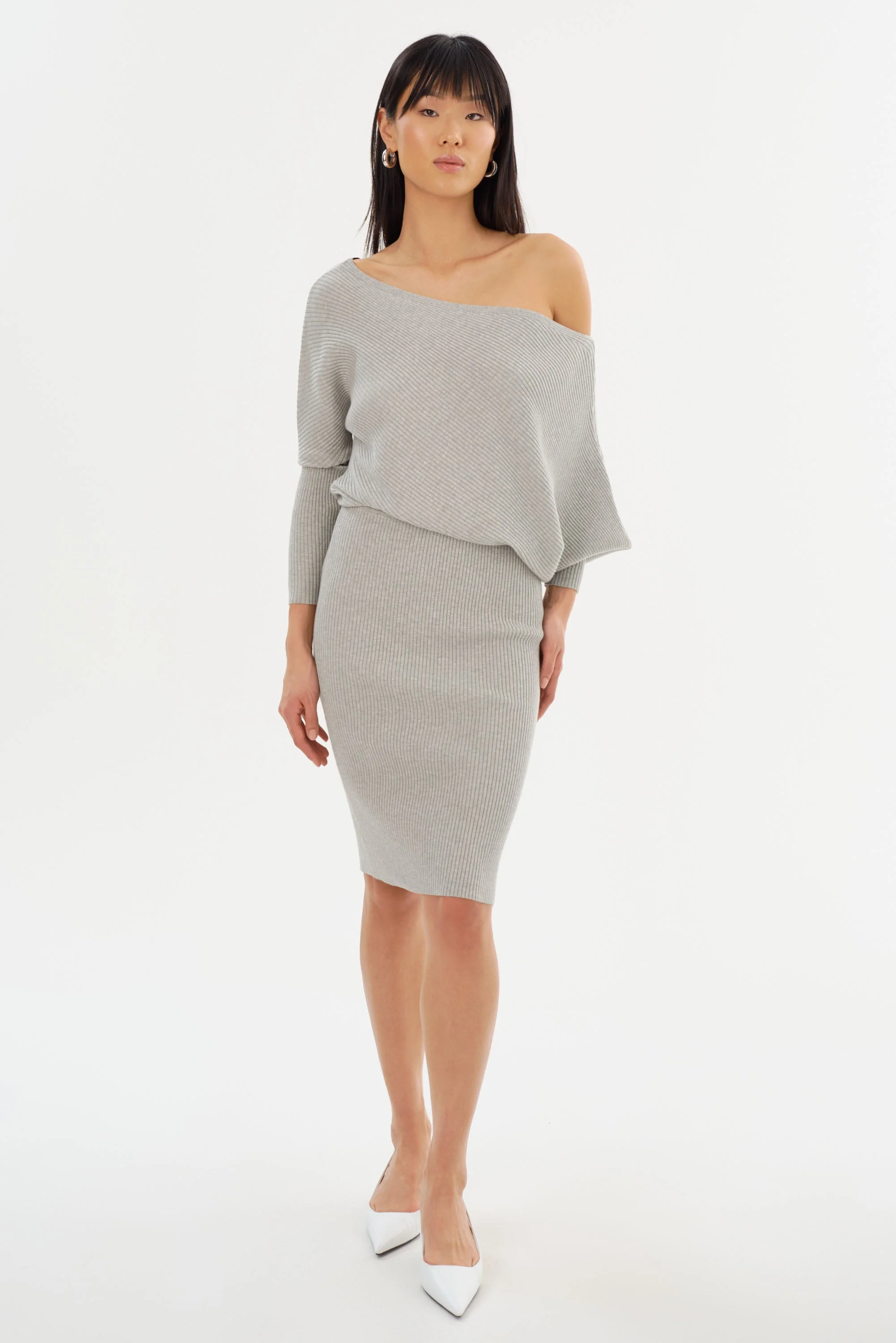 ZENOBIA | Knit Midi Dress - 1
