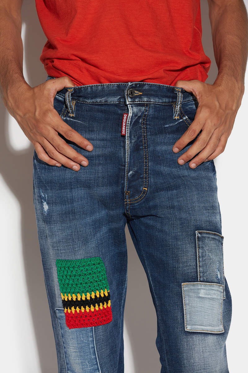 DARK JAMAICA WASH BOB JEANS - 4