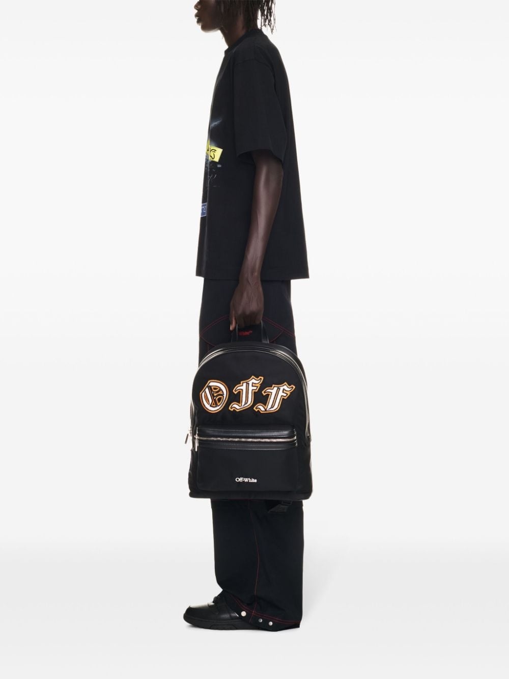 logo-appliquÃ© backpack - 2