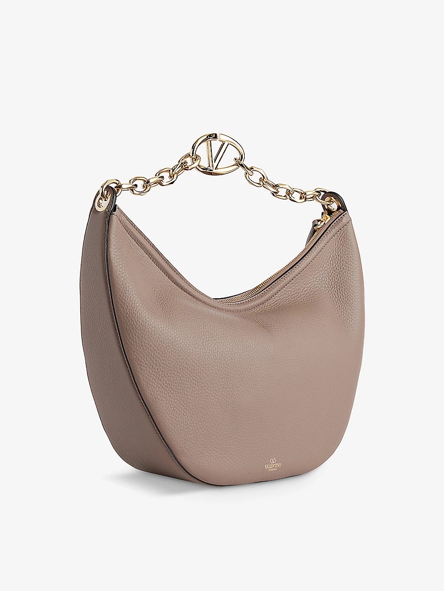Moon small leather shoulder bag - 3