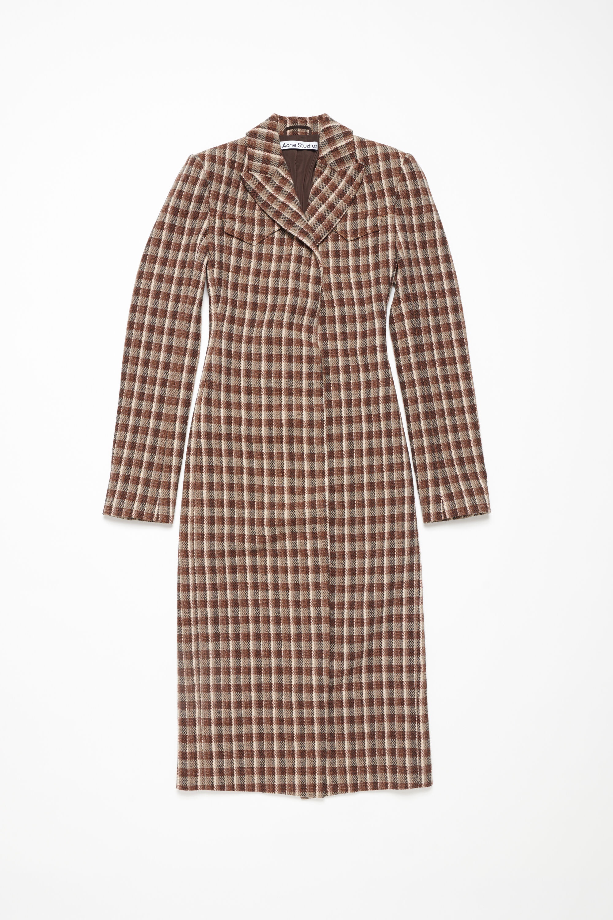 Single-breasted coat - Beige/brown - 7