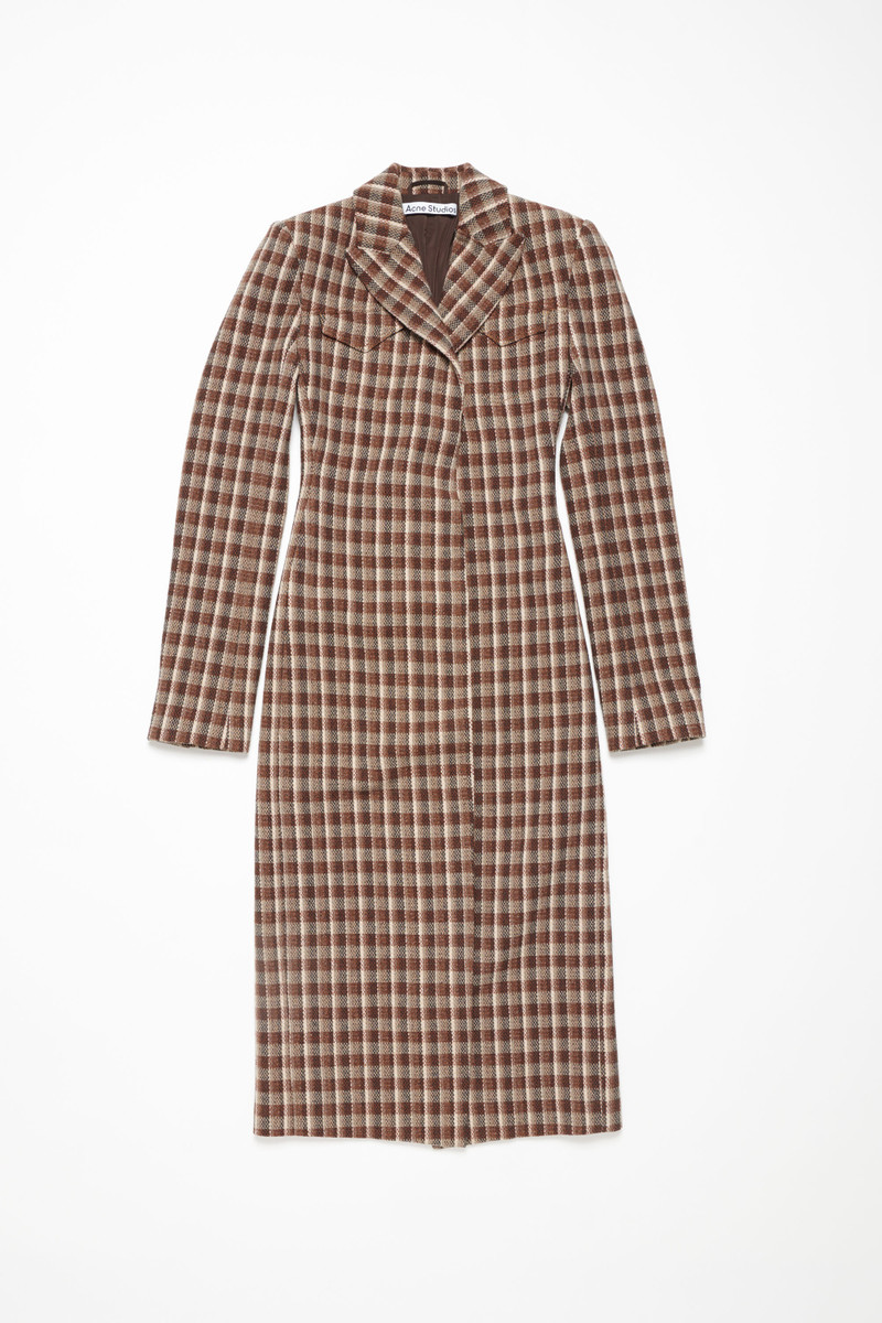 Single-breasted coat - Beige/brown 7