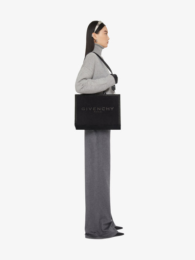 Givenchy MEDIUM G-TOTE SHOPPING BAG IN SUEDE outlook