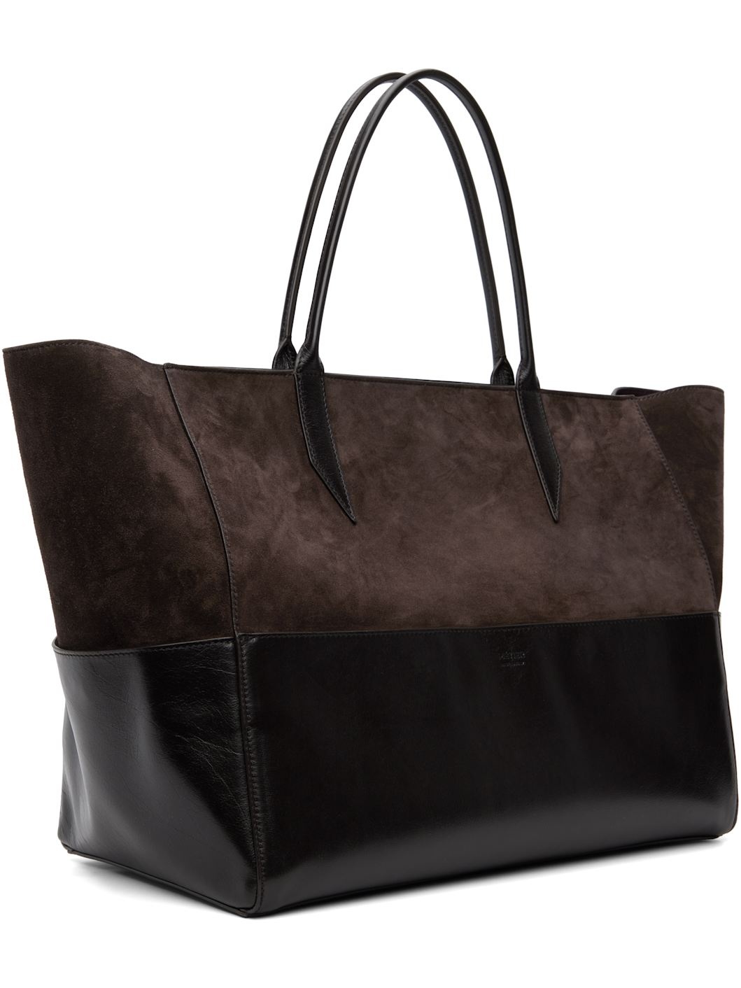 Brown & Black Incognito Large Cabas Tote - 2