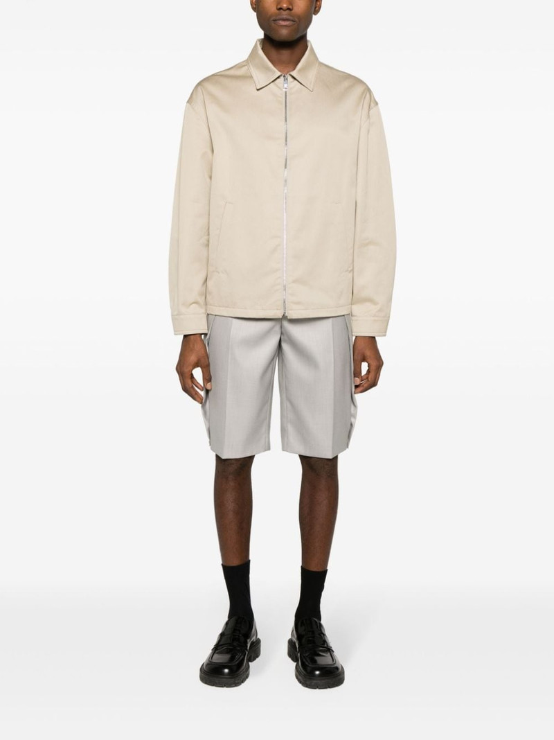 Prada cotton-twill shirt jacket outlook