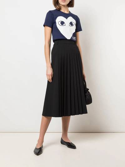 Comme des Garçons PLAY printed T-shirt outlook