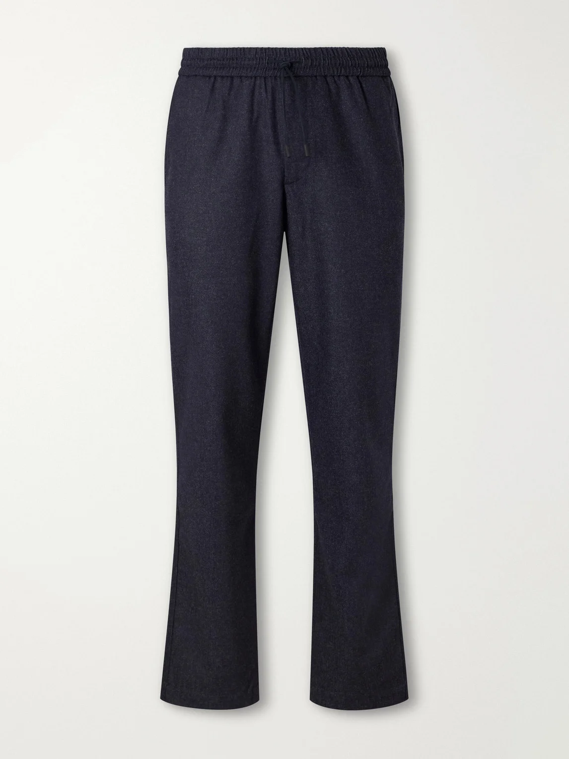 Mindset Straight-Leg Wool-Flannel Drawstring Trousers - 1