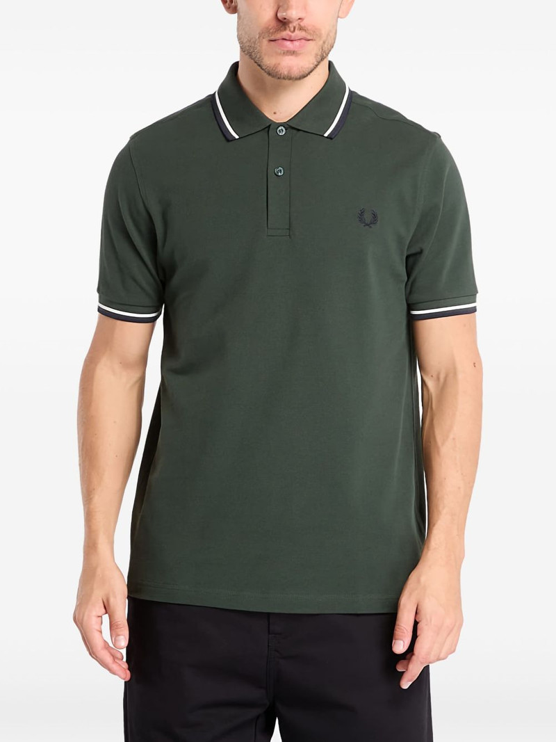 twin-tipped-collar polo shirt 1