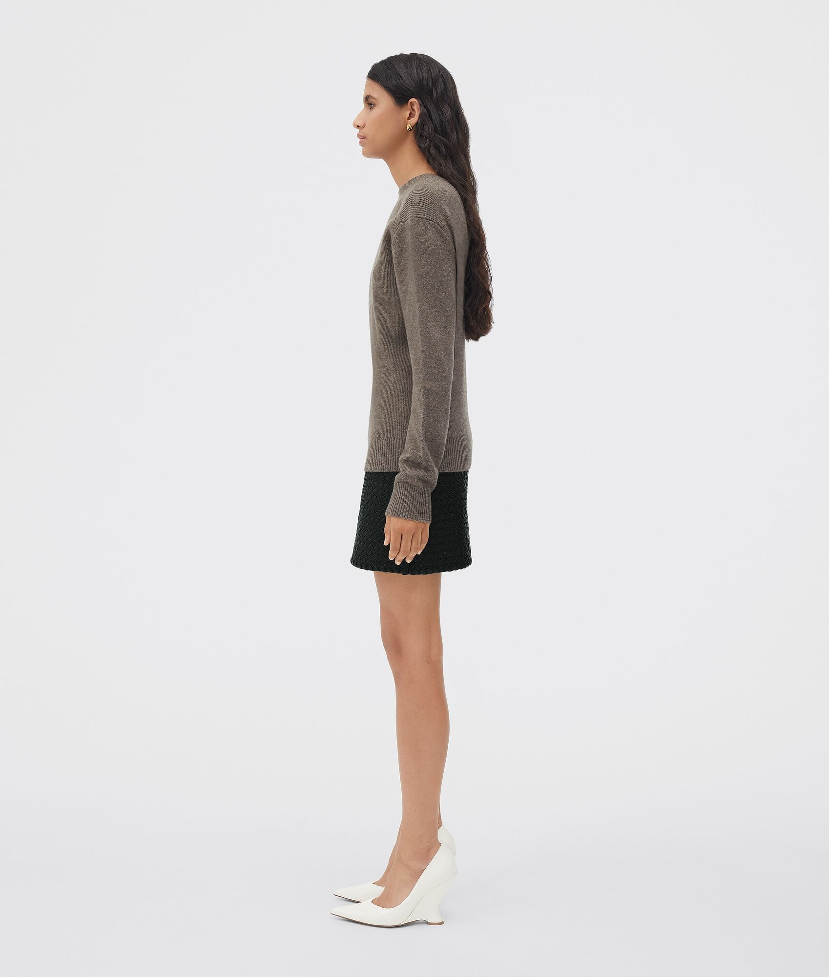medium weight compact cashmere jumper - 5