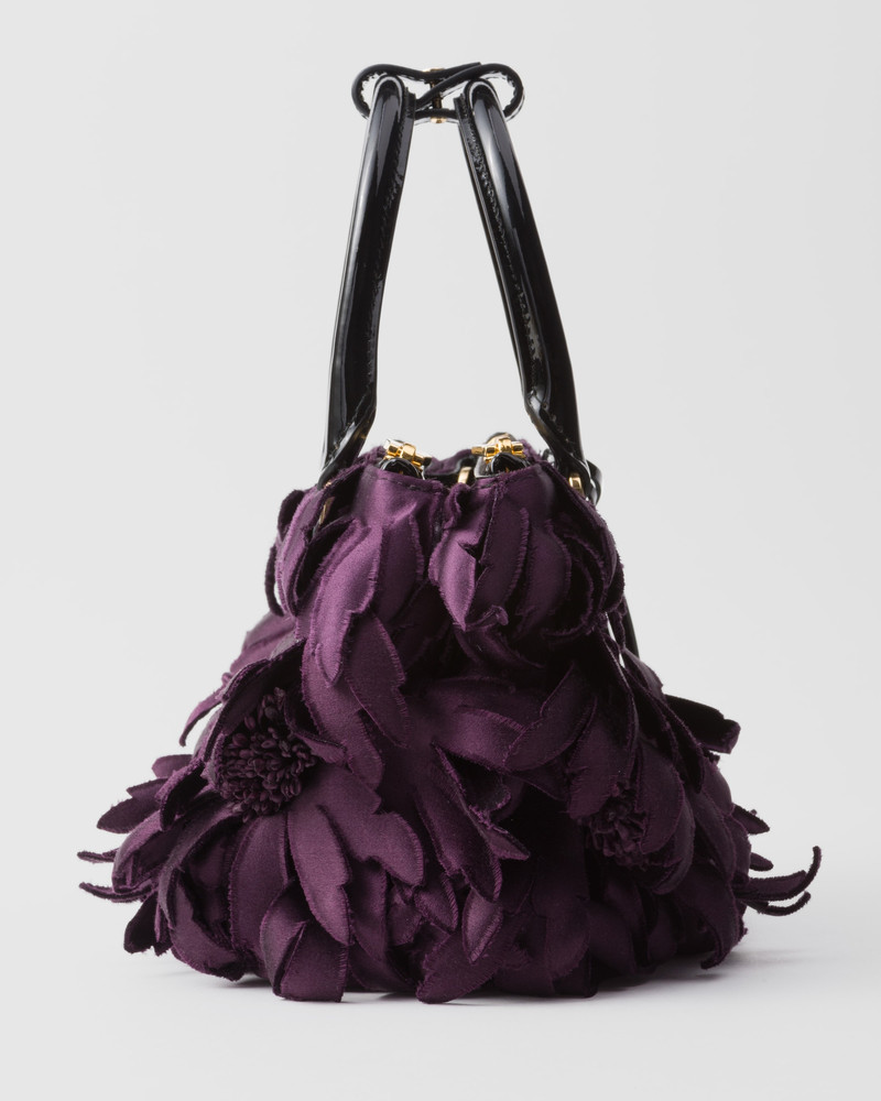 Satin and patent leather Prada Galleria mini-bag 5